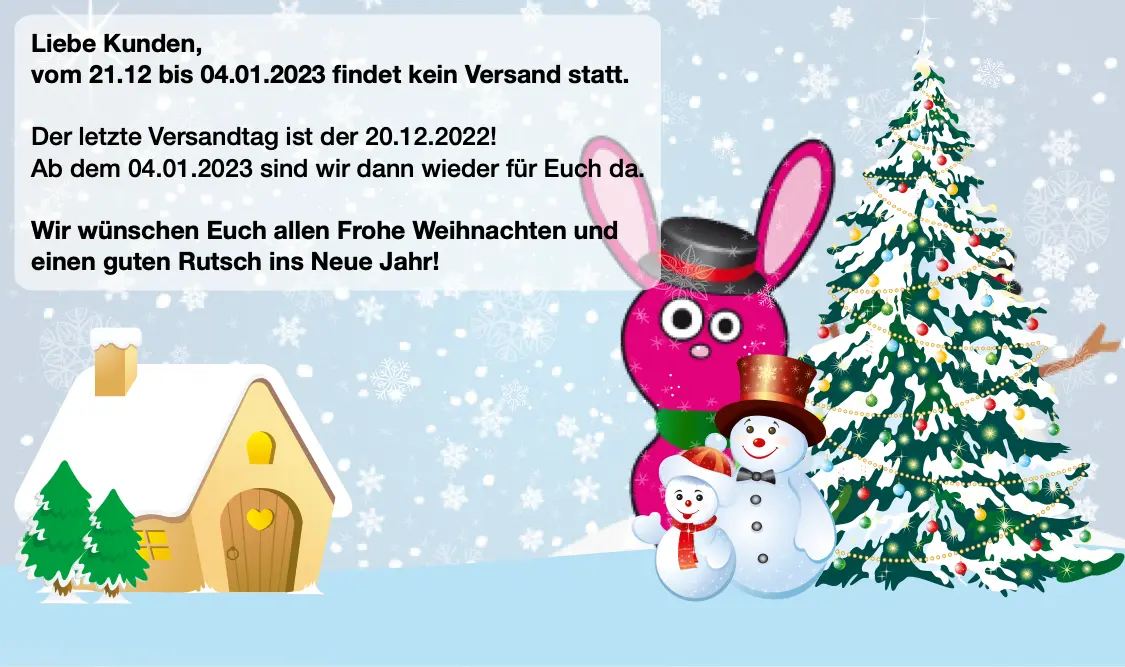 Winter im Kaninchenladen Sommer im Kaninchenladen